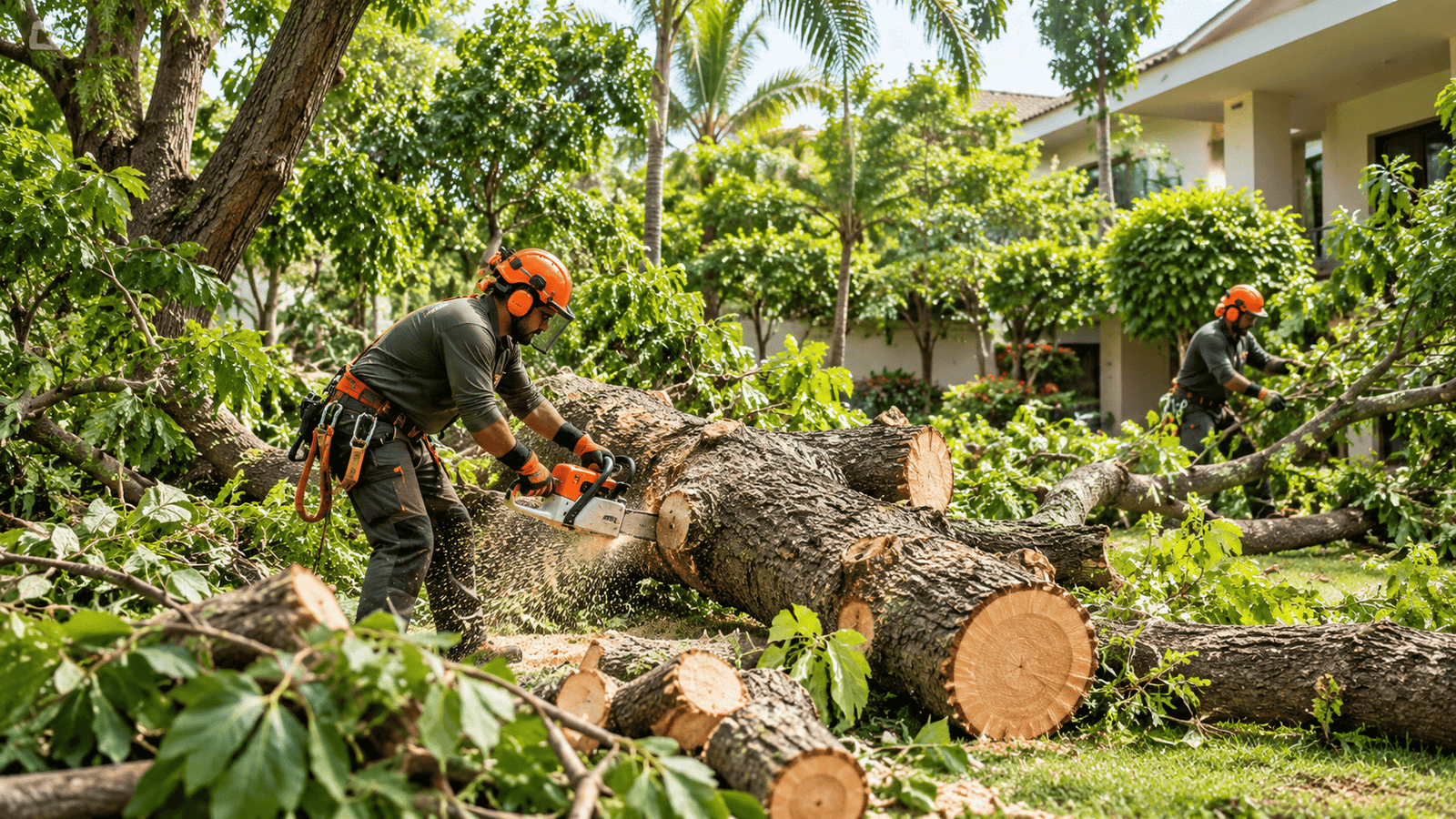 Tree removal and clearing service