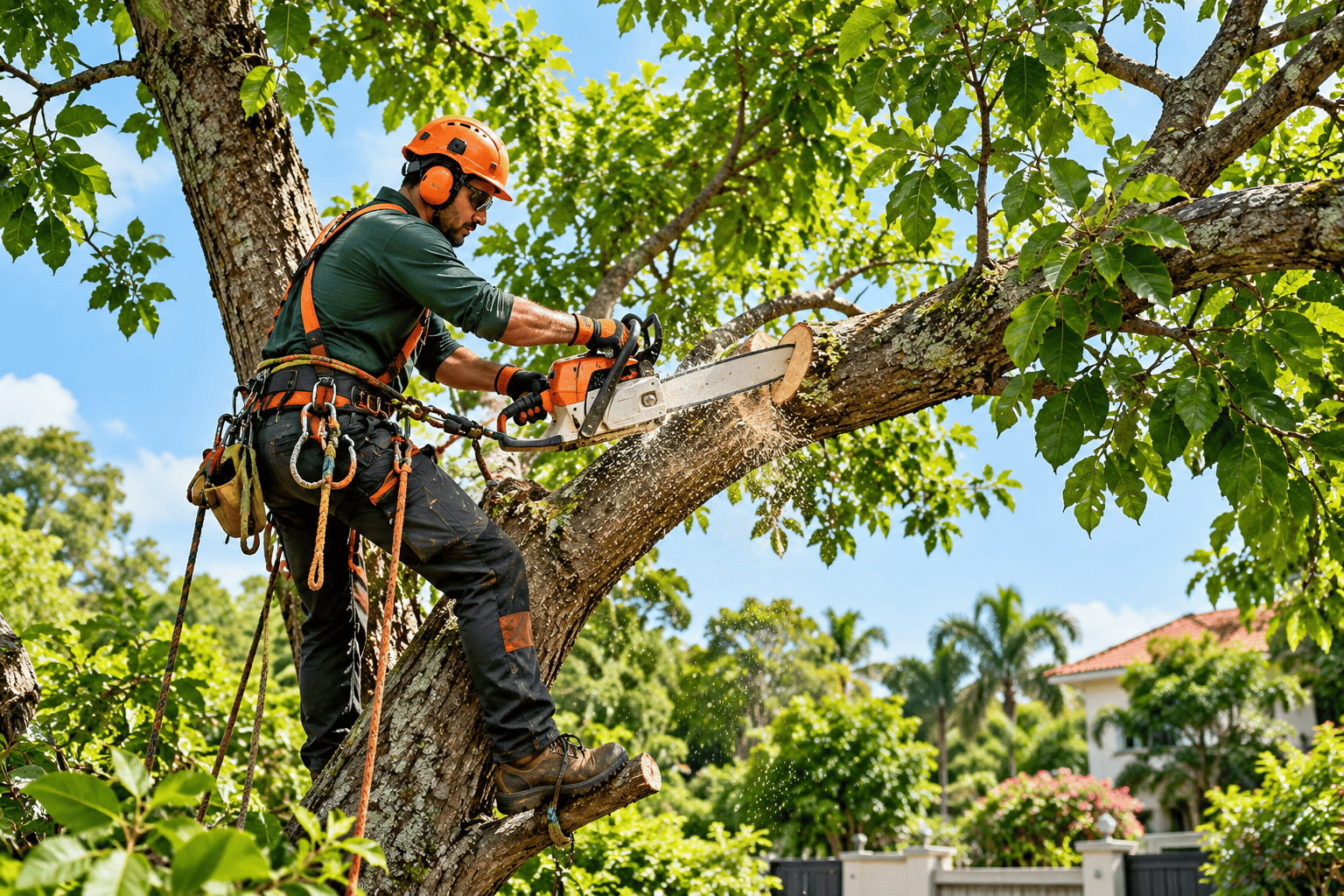 Tree trimming and pruning